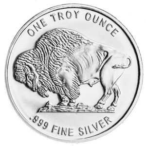 1 oz Silver Round Buffalo