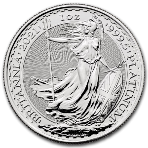 1 oz Platinum Britannia