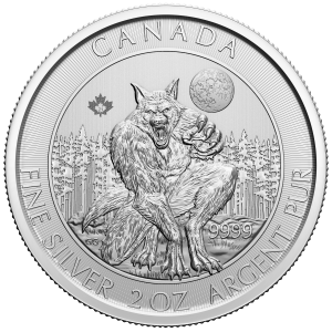 2020 The Werewolf Creatures of the North 2 oz Silver Coin