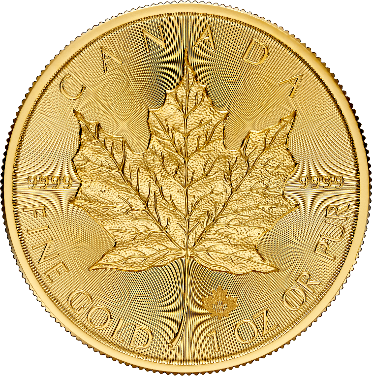 1 oz 2025 Canadian Gold Maple Leaf Coin (Pre-Sale: Early November Delivery)